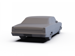 Chevrolet Nova Concept 2015 PRE-SUPPORTED Modelo 3D