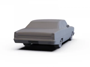 Chevrolet Nova Concept 2015 PRE-SUPPORTED 3D Model