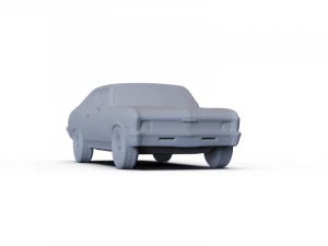 Chevrolet Nova SS 396 1970 PRE-SUPPORTED 3D Model