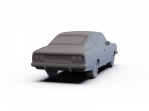 Chevrolet Opala 1978 PRE-SUPPORTED Model 3D