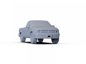 Chevrolet S10 SingleCab LongBed 1994 PRE-SUPPORTED 3D Model