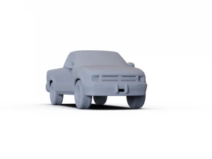 Chevrolet S10 SingleCab LongBed 1994 PRE-SUPPORTED 3D Model