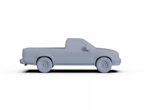 Chevrolet S10 SingleCab StandartBed 1994 PRE-SUPPORTED 3D 모델