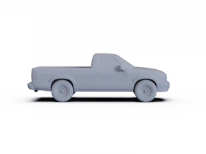 Chevrolet S10 SingleCab StandartBed 1994 PRE-SUPPORTED 3D Model
