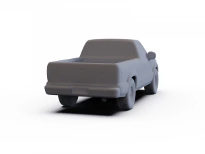 Chevrolet S10 SingleCab StandartBed 1994 PRE-SUPPORTED 3D Model