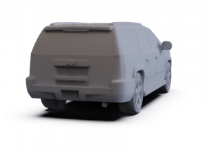 Chevrolet Suburban 2010 PRE-SUPPORTED Modèle 3D
