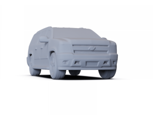 Chevrolet Suburban 2010 PRE-SUPPORTED Modèle 3D