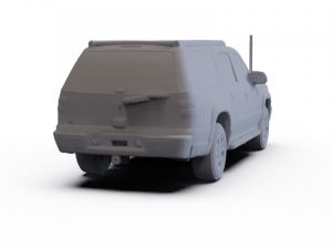 Chevrolet Suburban LT 2005 PRE-SUPPORTED Model 3D