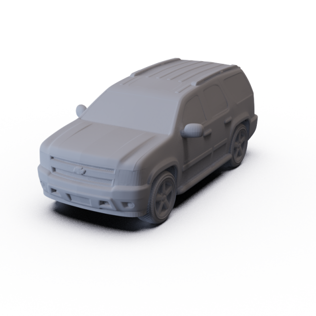 Chevrolet Tahoe 2010 PRE-SUPPORTED 3D Модель .c4d .max .obj .3ds .fbx .stl .blend 