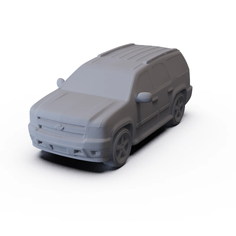 Chevrolet Tahoe 2010 PRE-SUPPORTED 3D Model .c4d .max .obj .3ds .fbx .stl .blend 