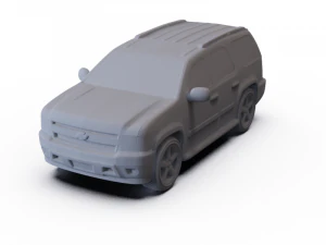 Chevrolet Tahoe 2010 ПРЕДВАРИТЕЛЬНАЯ ПОДДЕРЖКА 3D Модель