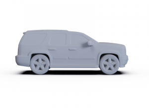 Chevrolet Tahoe 2010 PRE-SUPPORTED 3D Модель