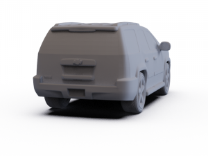 Chevrolet Tahoe 2010 PRE-SUPPORTED 3D Модель