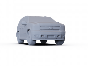 Chevrolet Tahoe 2010 PRE-SUPPORTED 3D Модель