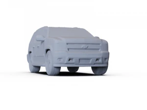 Chevrolet Tahoe 2010 PRE-SUPPORTED 3D Model
