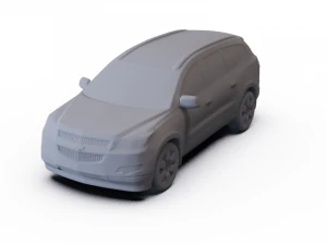 Chevrolet Traverse 2011 PRE-SUPPORTATA Modello 3D