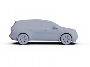 Chevrolet Traverse 2011 PRE-SUPPORTED 3D 模型
