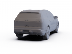 Chevrolet Traverse 2011 PRE-SUPPORTED 3D 模型