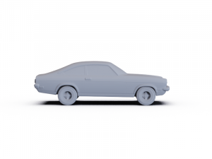 Chevrolet Vega Hatchback 1971 PRE-SUPPORTED 3Dモデル
