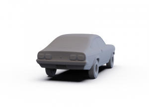 Chevrolet Vega Hatchback 1971 PRE-SUPPORTED 3Dモデル