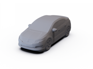 Chevrolet Volt 2011 PRE-SUPPORTED 3D Model