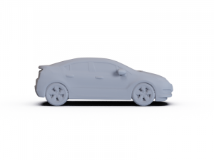Chevrolet Volt 2011 PRE-SUPPORTED 3D Model
