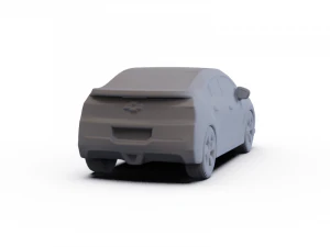 Chevrolet Volt 2011 PRE-SUPPORTED 3D Model