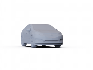 Chevrolet Volt 2011 PRE-SUPPORTED 3D Model