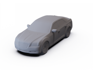 Chrysler 300 2011 PRE-SUPPORTED 3D मॉडल