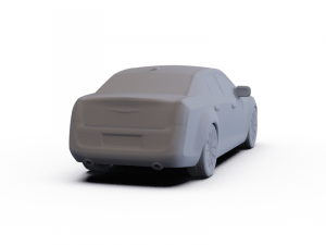 Chrysler 300 2011 PRE-SUPPORTED Model 3D