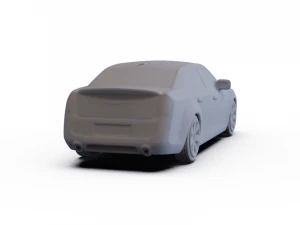 Chrysler 300 SRT8 2012 PRE-SUPPORTED 3D Model