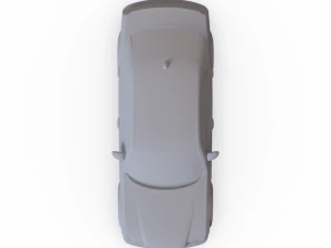 Chrysler 300C Sedan 2009 PRE-SUPPORTED 3D Model