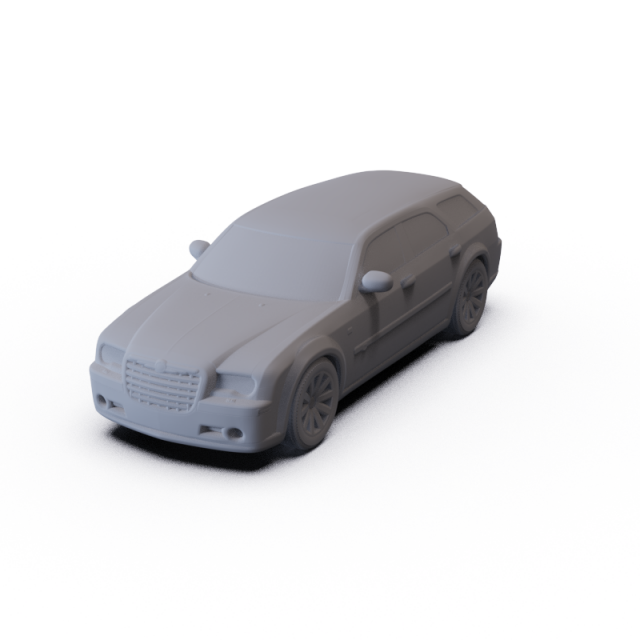 Chrysler 300C Touring 2009 PRE-SUPPORTED 3D मॉडल .c4d .max .obj .3ds .fbx .stl .blend 