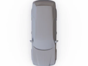 Chrysler 300C Touring 2009 PRE-SUPPORTED 3D Model