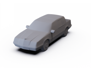 Chrysler Imperial 1989 PRE-SUPPORTED 3D मॉडल