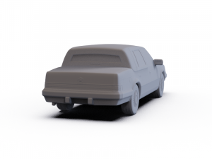Chrysler Imperial 1989 PRE-SUPPORTED Model 3D