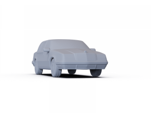 Chrysler Imperial 1989 PRE-SUPPORTED Model 3D