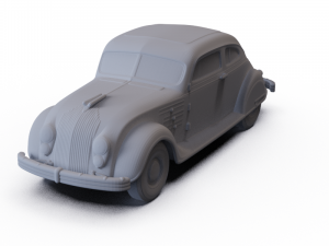 Chrysler Imperial Airflow 1934 PRE-SUPPORTED Model 3D