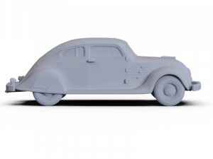 Chrysler Imperial Airflow 1934 PRE-SUPPORTED 3Dモデル