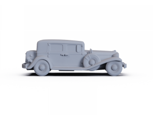 Chrysler Imperial Sedan 1931 PRE-SUPPORTED Modello 3D