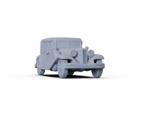 Chrysler Imperial Sedan 1931 PRE-SUPPORTED Modello 3D