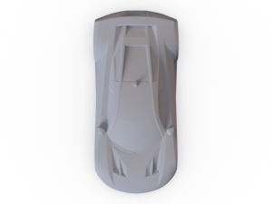 Chrysler ME 4-12 Concept 2004 PRE-SUPPORTED 3D Modell