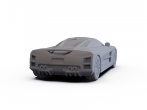 Chrysler ME 4-12 Concept 2004 PRE-SUPPORTED 3D Modell