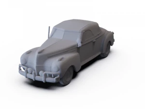 Chrysler New Yorker Highlander 1940 PRE-SOPORTADO Modelo 3D