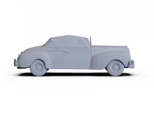 Chrysler New Yorker Highlander 1940 PRE-SUPPORTED 3D Model