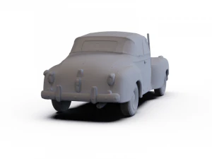 Chrysler New Yorker Highlander 1940 PRE-SUPPORTED 3D Model