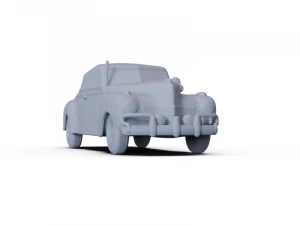 Chrysler New Yorker Highlander 1940 PRE-SUPPORTED 3D Model
