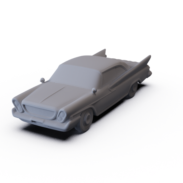Chrysler Newport Hardtop 1961 PRE-SUPPORTED 3D मॉडल .c4d .max .obj .3ds .fbx .stl .blend 