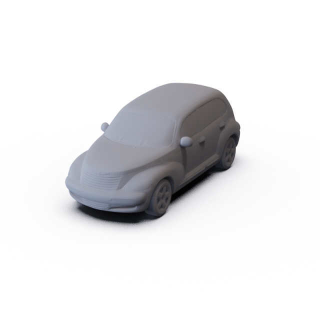 Chrysler PT Cruiser Hatchback 2007 PRE-SUPPORTED 3D-Modell .c4d .max .obj .3ds .fbx .stl .blend 