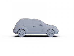 Chrysler PT Cruiser Hatchback 2010 PRE-SUPPORTED 3D Модель